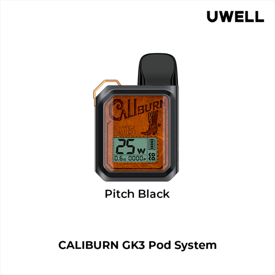 پاد یوول کالیبرن جی کی ۳ Uwell Caliburn GK3 25W Pod System
