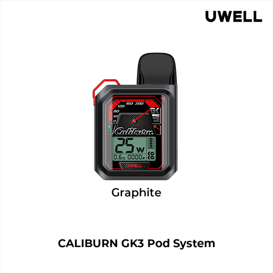 پاد یوول کالیبرن جی کی ۳ Uwell Caliburn GK3 25W Pod System