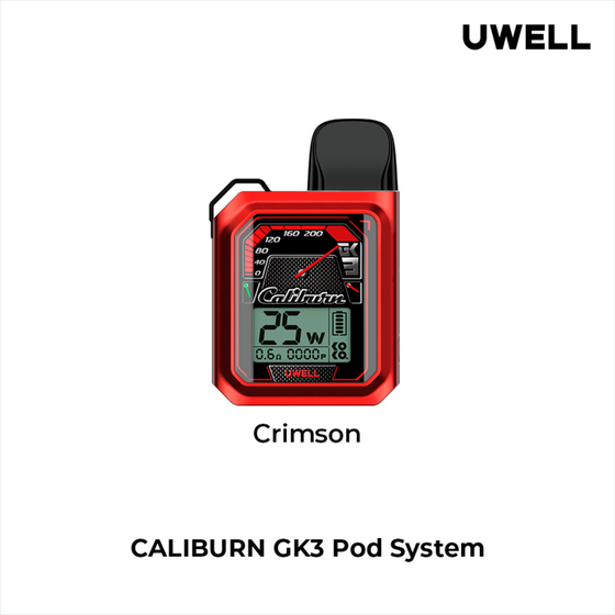 پاد یوول کالیبرن جی کی ۳ Uwell Caliburn GK3 25W Pod System