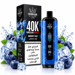 پاد یکبار مصرف الفاخر بلوبری یخ ۴۰۰۰۰ پاف